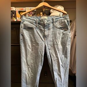 Abercrombie mid rise jeans